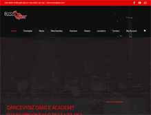 Tablet Screenshot of dancevybz.co.uk